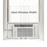 Midea 5,000 BTU 150 Sq Ft Mechanical Window Air Conditioner, White, MAW05M1WWT gordeo