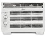 Midea 5,000 BTU 150 Sq Ft Mechanical Window Air Conditioner, White, MAW05M1WWT gordeo