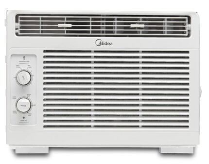 Midea 5,000 BTU 150 Sq Ft Mechanical Window Air Conditioner, White, MAW05M1WWT gordeo