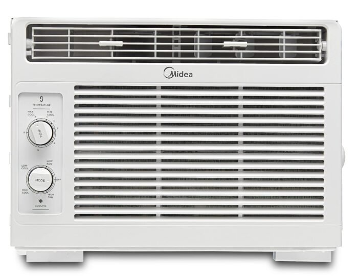 Midea 5,000 BTU 150 Sq Ft Mechanical Window Air Conditioner, White, MAW05M1WWT gordeo