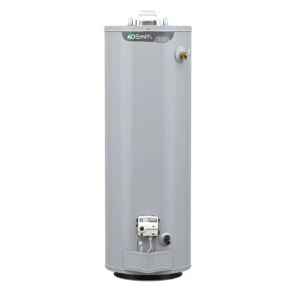 A.O. Smith Signature 100 50-Gallon Tall 9-Year Warranty 40000-BTU Natural Gas Water Heater | G9-UT5040NVR gordeo